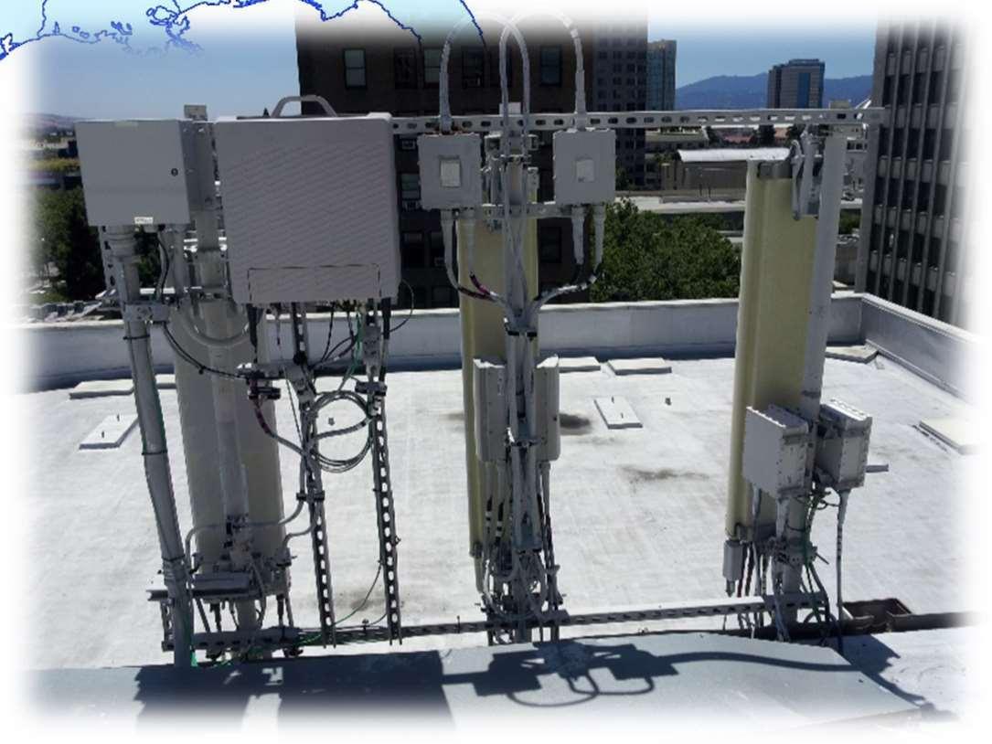 Process plant structure with piping and steel framing